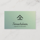 Professionele Moderne Huis Reparatie Handyman Visitekaartje (Voorkant)