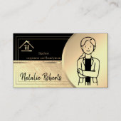 Professionele Moderne Huis Reparatie Handyman Visitekaartje (Voorkant)