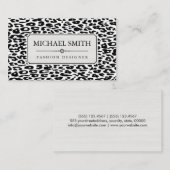 Professionele, moderne keiharde huid #25 visitekaartje (Voorkant / Achterkant)