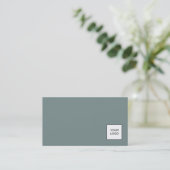 Professionele moderne kleuren met Logo elegante kl Visitekaartje (Staand voorkant)