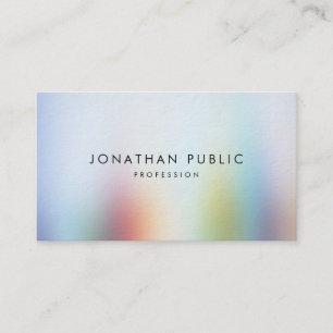 Professionele, moderne, kleurrijke Abstracte art e Visitekaartje