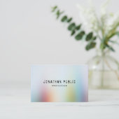 Professionele, moderne, kleurrijke Abstracte art e Visitekaartje (Staand voorkant)