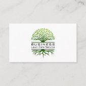 Professionele & Moderne Landscaping Gazonboom Groe Visitekaartje (Voorkant)