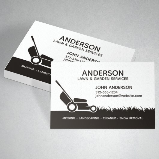 Professionele moderne landschapsarchitectuur en ga visitekaartje