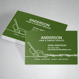 Professionele moderne landschapsarchitectuur en ga visitekaartje