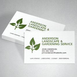Professionele moderne landschapsarchitectuur en ga visitekaartje