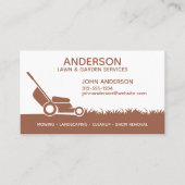 Professionele moderne landschapsarchitectuur en ga visitekaartje (Voorkant)