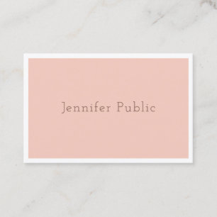 Professionele moderne legante minimalistische popu visitekaartje