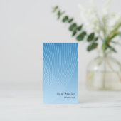 Professionele moderne Life Coach mentor Counselor Visitekaartje (Staand voorkant)