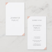 Professionele, moderne, minimale Sjabloon Visitekaartje (Voorkant / Achterkant)