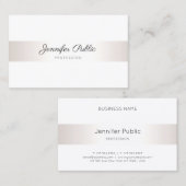 Professionele, moderne, minimale Sjabloon Visitekaartje (Voorkant / Achterkant)