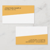 Professionele, moderne, minimale Sjabloon Visitekaartje (Voorkant / Achterkant)