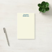 Professionele moderne minimalistische beige kleur post-it® notes (Kantoor)