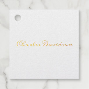 Professionele Moderne Minimalistische Gewone Kalli Bedankjes Labels