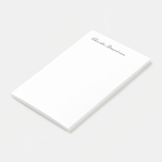 Professionele Moderne Minimalistische Gewone Kalli Post-it® Notes (Schuin)