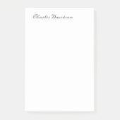 Professionele Moderne Minimalistische Gewone Kalli Post-it® Notes (Voorkant)