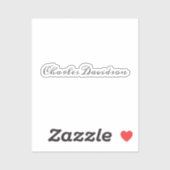 Professionele Moderne Minimalistische Gewone Kalli Sticker (Vel)