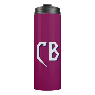 Professionele moderne minimalistische Initialen vo Thermosbeker