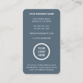 Professionele Moderne Minimalistische Medische Zor Afsprakenkaartje (Achterkant)