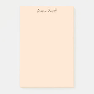 Professionele moderne minimalistische pastelkleur post-it® notes
