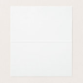 Professionele, moderne minimalistische Premium Lin Visitekaartje (Binnenkant ongevouwen)
