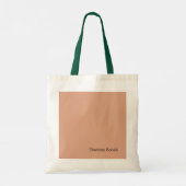 Professionele, moderne minimalistische tote bag (Achterkant)