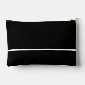 Professionele moderne minimalistische zwart-wit etui (Achterkant)