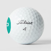 Professionele Moderne Monogram Titleist Pro V1 Bla Golfballen (Logo)
