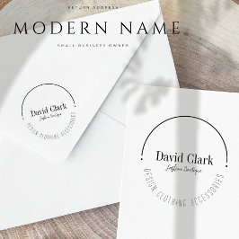 Professionele Moderne Naam Kleine BedrijfsEigenaar Rubberstempel