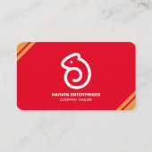 Professionele moderne QR-code Aangepast aangepast  Visitekaartje (Voorkant)