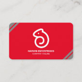 Professionele moderne QR-code Aangepast aangepast  Visitekaartje (Voorkant)