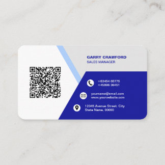 Professionele moderne QR-code Aangepast, aangepast Visitekaartje