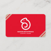 Professionele moderne QR-code Aangepast aangepast  Visitekaartje (Voorkant)