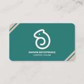 Professionele moderne QR-code Aangepast aangepast  Visitekaartje (Voorkant)