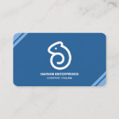 Professionele moderne QR-code Aangepast aangepast  Visitekaartje (Voorkant)