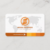 Professionele moderne QR-code, aangepast Visitekaartje (Voorkant)