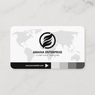 Professionele moderne QR-code, aangepast Visitekaartje