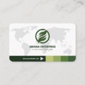 Professionele moderne QR-code, aangepast Visitekaartje (Voorkant)