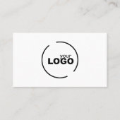 Professionele moderne QR-code voor Logo Visitekaartje (Achterkant)