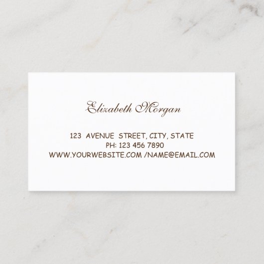 Professionele, moderne, rode mixer ventilator, kok visitekaartje (Achterkant)