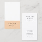 Professionele, moderne, stijlvolle laptop in luxe visitekaartje (Voorkant / Achterkant)