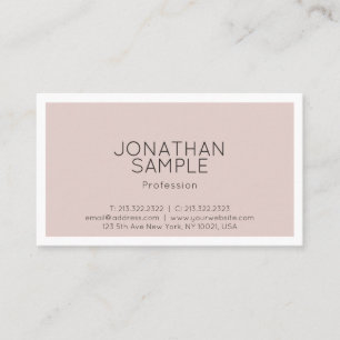 Professionele Moderne Stijlvolle Minimalistische D Visitekaartje