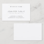 Professionele, moderne, stijlvolle vormgeving in l visitekaartje (Voorkant / Achterkant)
