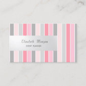 Professionele moderne strips visitekaartje (Voorkant)