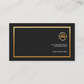 Professionele moderne tweekleurentrekker Taxi Chau Visitekaartje (Achterkant)