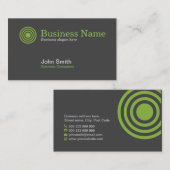 Professionele moderne Visitekaartjes met Logo (Voorkant / Achterkant)