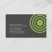 Professionele moderne Visitekaartjes met Logo (Achterkant)