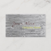 Professionele  moderne Visitekaartjes van hout (Voorkant)