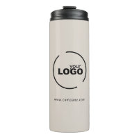 Professionele, moderne zakelijke Logo beige