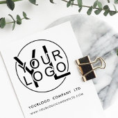 Professionele moderne zakelijke Logo Corporate Bas Rubberstempel